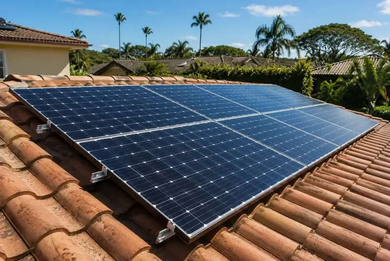 Installation de panneaux solaires à Saint-Saturnin-du-Bois